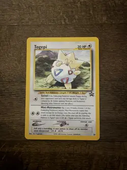 Pokemon Card TCG WoTC Black Star Promo Togepi #30 - LP/NM - Image 2