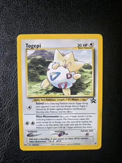 2001 POKEMON BLACK STAR PROMO NO. 30 TOGEPI - Image 1