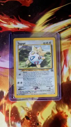 Pokemon TCG Togepi Wizards Black Star Promos 30 Regular Promo - Image 3