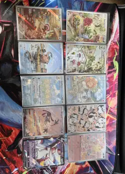 Pokemon Card Lot Cards Mixed Hits Sleeved Bundle Near Mint - Image 1
