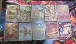 Pokemon Card Lot Cards Mixed Hits Sleeved Bundle Near Mint - Image 2