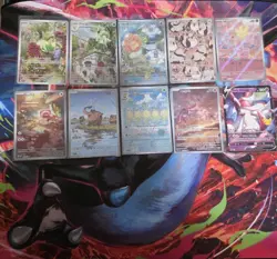 Pokemon Card Lot Cards Mixed Hits Sleeved Bundle Near Mint - Image 3