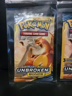 Pokemon Sun & Moon Unbroken Bonds One 10 Card Booster Pack FACTORY SEALED Plus - Image 2