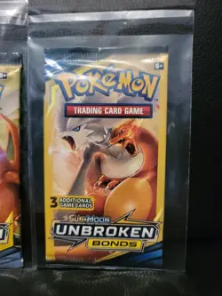 Pokemon Sun & Moon Unbroken Bonds One 10 Card Booster Pack FACTORY SEALED Plus - Image 3
