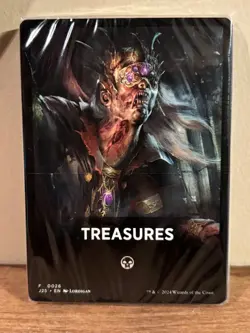 MTG Jumpstart Foundations J25 TREASURES SEALED THEME DECK UNPLAYED/BOX FRESH - Image 1