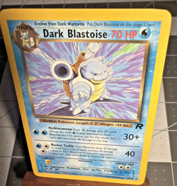 Dark Blastoise Pokemon TCG20/82 Rare Non-Holo Card LP+ - Image 3