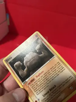 Pokemon Ditto (Geodude) [DS - 62/113] Moderately Played Yuka Morii Card - Image 2