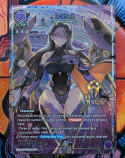 Isabel 039 R* GODDESS OF VICTORY NIKKE Union Arena English Card Official - Image 1