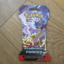 Pokemon Scarlet And Violet - Temporal Forces Booster Pack NEW (C) POKEMON CARDS - Image 1
