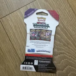 Pokemon Scarlet And Violet - Temporal Forces Booster Pack NEW (C) POKEMON CARDS - Image 2