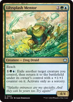 LP - Lilysplash Mentor [BLB - 222] Bloomburrow - Image 1