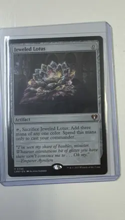 Magic The Gathering Jeweled Lotus Commander Masters Regular Near Mint - Image 1