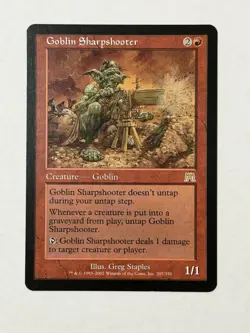 Goblin Sharpshooter Onslaught Regular MTG LP - Image 1
