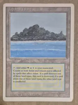 MTG Tropical Island Revised Dual Land - Image 1