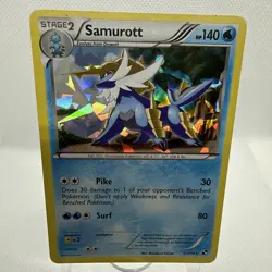 Samurott 31/114 - Cracked Ice Holo -Deck Exclusive - B&W Base set - Pokemon TCG - Image 1