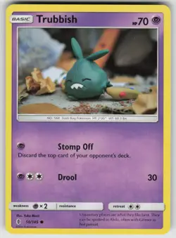 Trubbish 50/145 Common Guardians Rising Pokemon Near Mint - Image 1