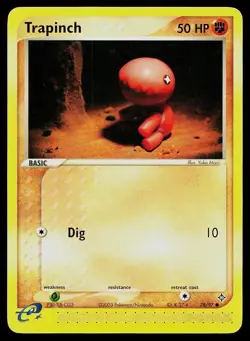 Pokemon Card Dragon Trapinch 78/97 Common - Image 1