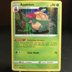 Appletun 023/192 NM Holo Rebel Clash Near Mint Foil SWSH Pokemon TCG Card 23/192 - Image 1