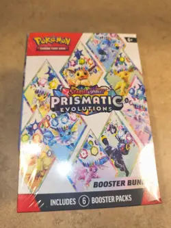 Pokemon TCG Prismatic Evolutions Booster Bundle - Image 1