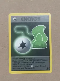 Potion Energy 82/82 Uncommon Team Rocket Pokemon Unlimited Lightly Played - Image 1