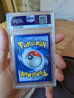 GEODUDE PSA 9 1999 POKEMON TCG FOSSIL #47 1ST EDITION MINT - Image 3
