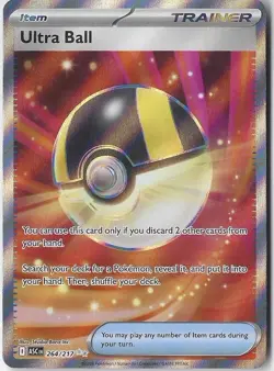 Pokemon TCG Ultra Ball Full Art 264/217 Ascended Heroes Secret Rare Near Mint - Image 1