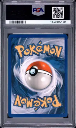 1999 POKEMON BASE SET UNLIMITED #59 POLIWAG PSA 8 - Image 2