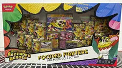 Pokemon Mega Evolution Ascended Heroes Focused Fighters Premium Collection - Image 1
