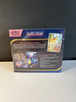 Pokemon Elite Trainer Box Mega Evolution—Chaos Rising ETB NEW & SEALED ✅ FAST 🚚 - Image 2