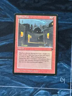 Falling Star Magic the Gathering English Legends, Rare, LP Vintage MTG - Image 1