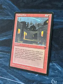 Falling Star Magic the Gathering English Legends, Rare, LP Vintage MTG - Image 2