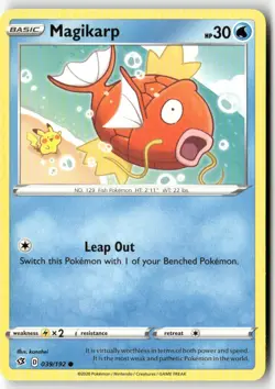 Magikarp 039/192 Rebel Clash Common Pokemon kanahei - Image 1