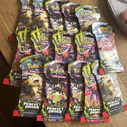 15 x Pokemon Perfect Order Sleeved Booster Packs - NEW SEALED - Image 2