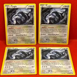 Pokemon Tcg Lugia 78/124 Fates Collide Non Holo x4 - Image 1