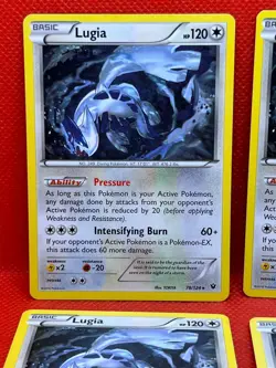 Pokemon Tcg Lugia 78/124 Fates Collide Non Holo x4 - Image 2