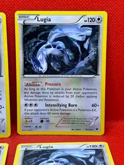 Pokemon Tcg Lugia 78/124 Fates Collide Non Holo x4 - Image 3