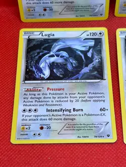 Pokemon Tcg Lugia 78/124 Fates Collide Non Holo x4 - Image 4