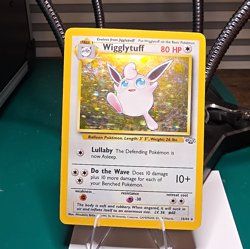 Wizards of the Coast Wigglytuff Jungle Holo Rare 16/64 1999 English 80 HP - Image 1