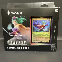 Magic The Gathering MTG Final Fantasy VI Commander Deck Revival Trance Brand New - Image 2