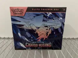 Pokemon TCG Chaos Rising ETB Elite Trainer Box Sealed - Image 1