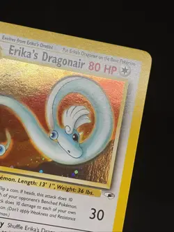 Pokemon TCG Erika's Dragonair Gym Heroes 4/132 Holo Unlimited Rare LP/NM - Image 4