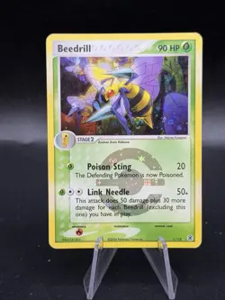 Beedrill Reverse Holo Fire Red Leaf Green 2004 Pokemon TCG LP/MP IM3 - Image 1