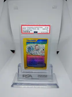 Pokemon Professor Elms Training Method 148/165 Expedition Reverse Holo Psa 10 - Image 3