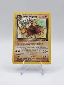 Dark Dugtrio 23/82 Rare Team Rocket Regular Pokemon Lightly Played - Image 1