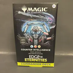 Magic The Gathering Edge of Eternities Commander Deck - Counter Intelligence - Image 1