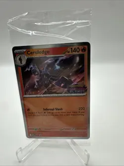Sealed STAFF Mega Evolution Phantasmal Flames Promo Prerelease Pack 4 Pokemon - Image 1