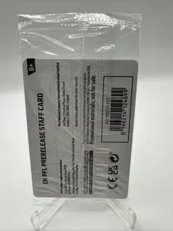 Sealed STAFF Mega Evolution Phantasmal Flames Promo Prerelease Pack 4 Pokemon - Image 2