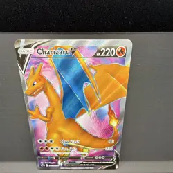 Pokemon TCG Charizard V 019/189 Darkness Ablaze Holo Ultra Rare English 220 HP - Image 1