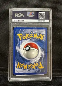 1999 Pokemon Fossil Hitmonlee Holo Rare Unlimited PSA 6 Graded #7 - Image 2