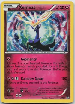 Xerneas XY05 P XY Promo Pokemon Holo LP C14-34 - Image 1
